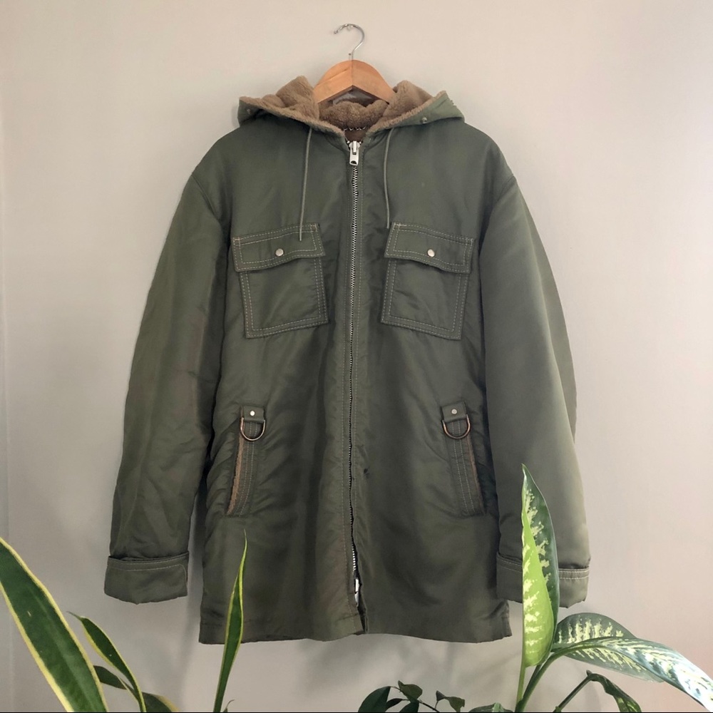 Vintage Might Mac Winter Coat w Adjustable Hood